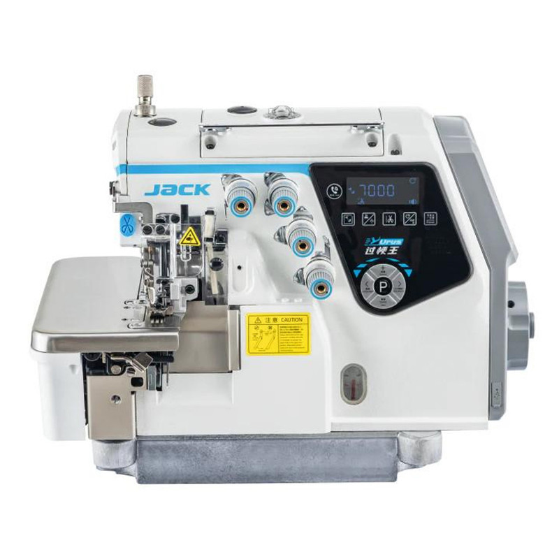 چرخ خیاطی صنعتی سردوز چهار نخ جک مدل C7-4-M03/33-URUS (C7-URUS) به همراه میز و پایه