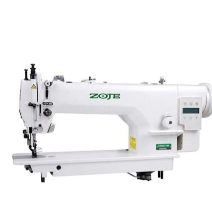 چرخ خیاطی دوپایه 12درجه دینام سرخود مدل ZOJE ZJ303CX-L or ZJ-303L-3CX-LBD دهنه پهن به همراه میز و پایه و اصلی و فابریکی و گارانتی طلایی شرکت نصر دوخت زوجی (پس کرایه)