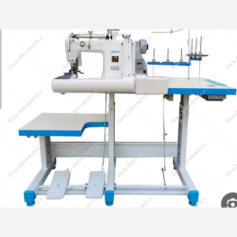 چرخ خیاطی سه سوزن کابویی جک آکبند D13مدل 9270 ظریف (پس کرایه)