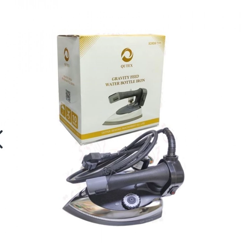 اتو سرمی اتو بخار مخزندار سرمی کیوتکس QUTEX 1600W سه ونیم لیتری همراه با گارانتی طلایی و قطعات و لوازم اصلی و فابریکی(پس کرایه)