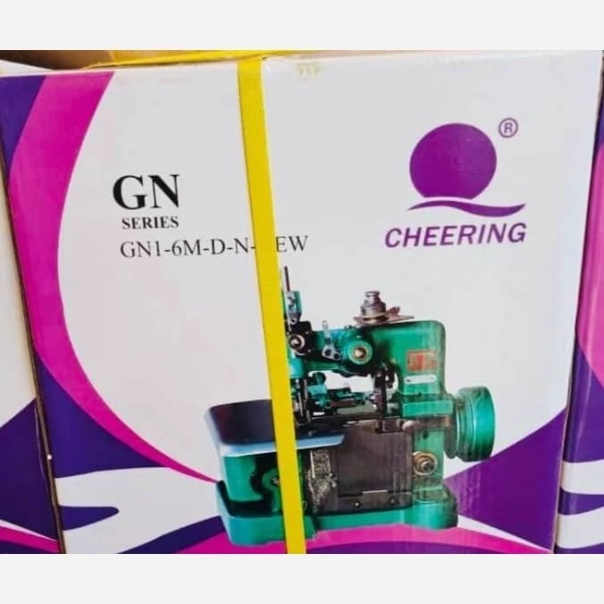 چرخ خیاطی خانگی و کارگاهی سردوز پروانه چیرینگ CHEERING GN1-6M-D-N-NEW انتن سرخود با گارانتی طلایی اصلی و تمام لوازم و قطعات فابریکی و اصلی به همراه ضمانت اصالت کالا و برگشت وجه امین دوختیران (پس کرایه)