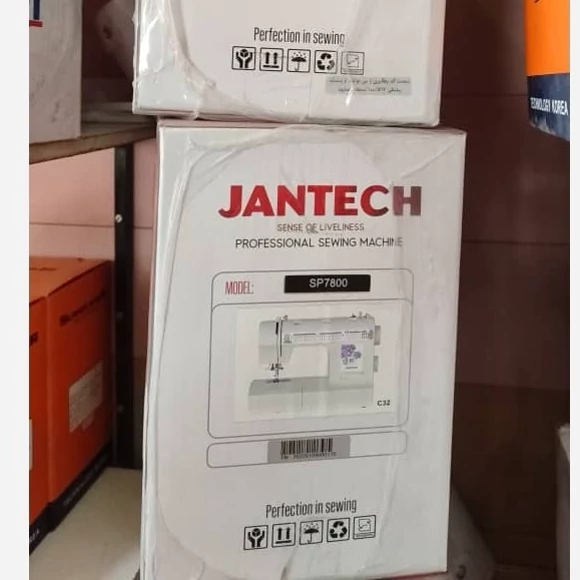 چرخ خیاطی جانتک مدل sp7800 اکبند با گارانتی (پس کرایه)