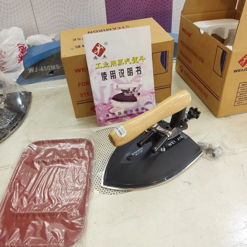 دسته اتو گازی دسته اتو برقی دسته اتو گازی دیگ بخار برقی ویجی WEIJIE چینی درجه 1 با گارانتی طلایی (پس کرایه)