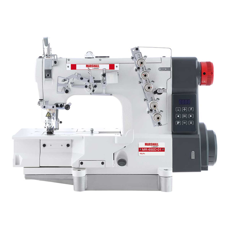 چرخ خیاطی صنعتی میان دوز مارشال مدل MR-650D صفحه نمایش دیجیتال با گارانتی طلایی اصلی شرکت و تمام لوازم و قطعات فابریکی و اصلی با ضمانت اصالت کالا (پس کرایه)