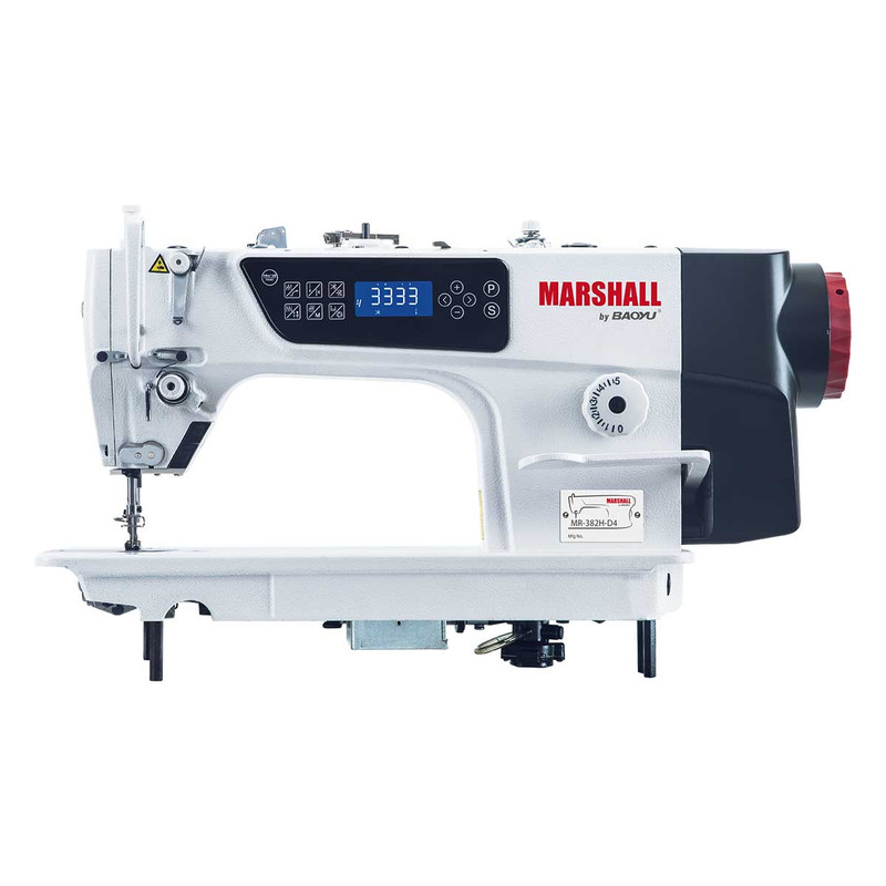 چرخ خیاطی صنعتی راسته ضخیم دوز 7 درجه مارشال فول اتوماتیک مدل Marshall MR-382-H-D4 با گارانتی طلایی اصلی و میز و پایه و تمام لوازم و قطعات فابریکی و اصلی (پس کرایه)